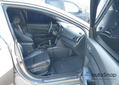 2018 Hyundai Elantra Sport из США, поврежденный, VIN KMHD04LB8JU596762